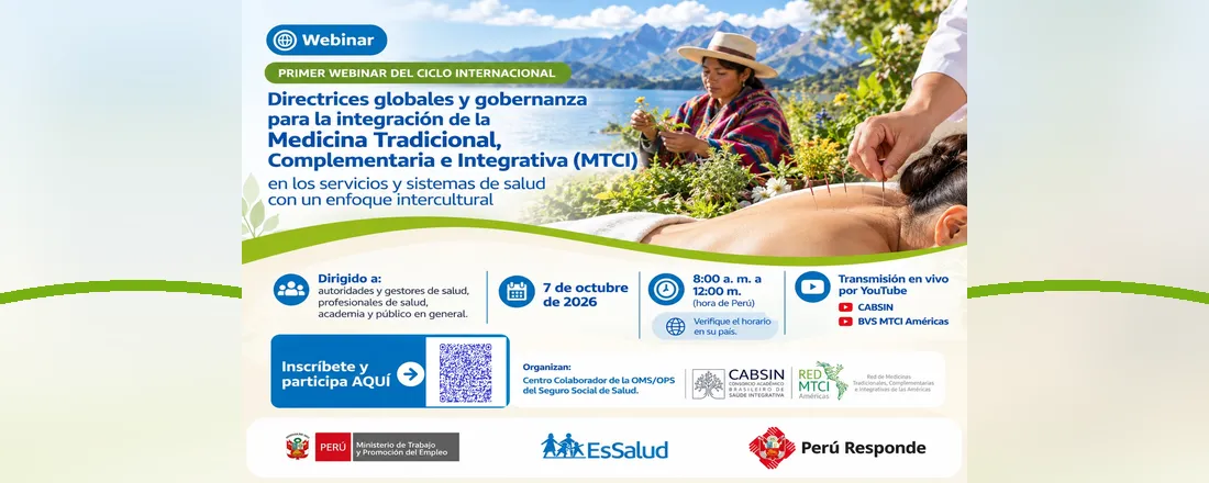 Directrices Globales y Gobernanza para la Articulación/ integración de la MTCI en los servicios y Sistemas de Salud con un enfoque Intercultural/ Integration of TCIM into Health Services and Systems with an Intercultural Approach