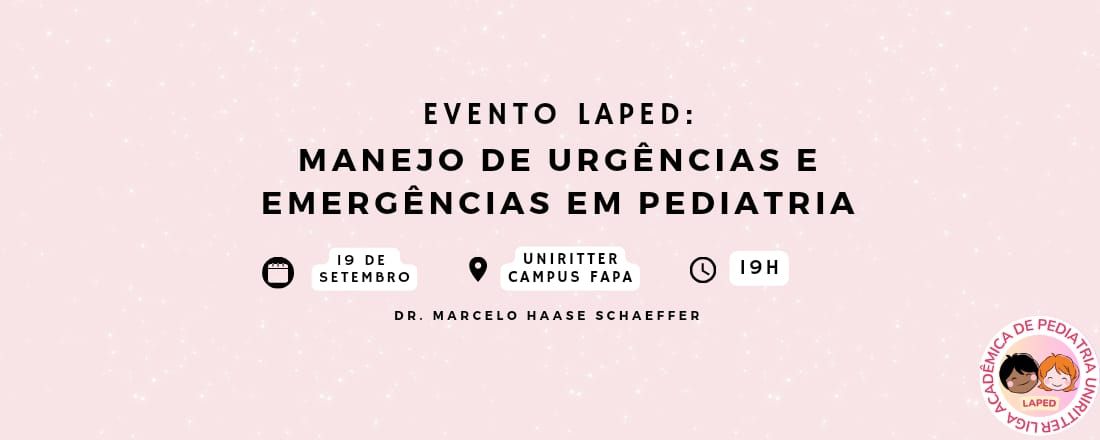 Manejo de Urgências e Emergências em Pediatria