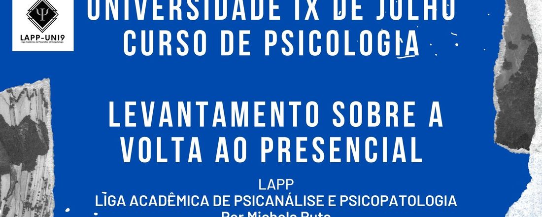 Apresentação Levantamento Volta ao Presencial (Psi)