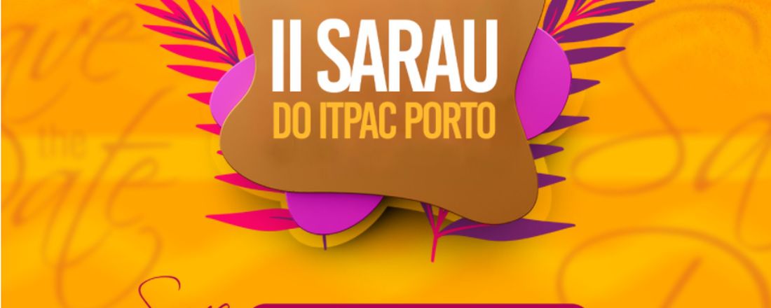 II SARAU MÚSICA, POESIA E ARTE