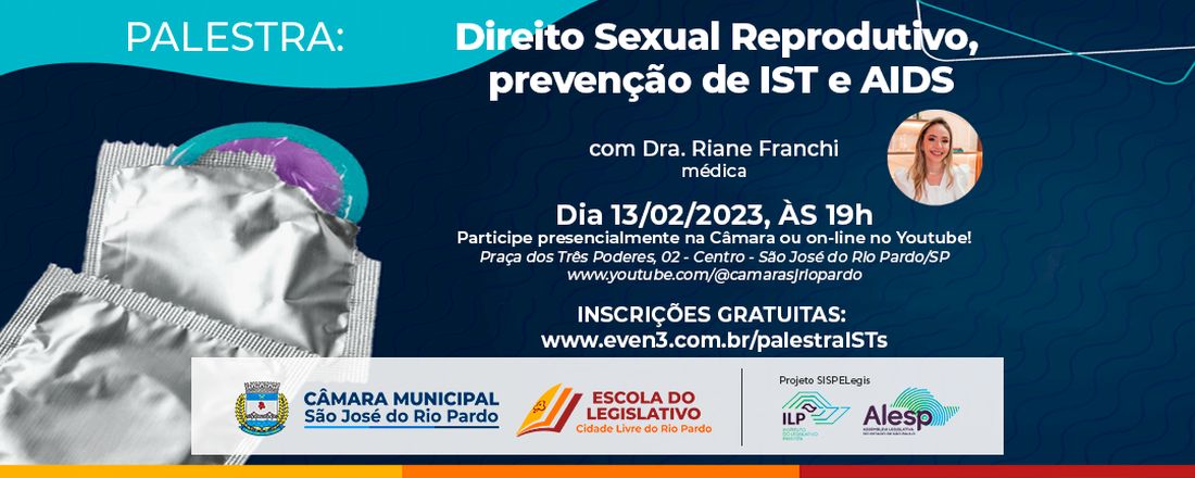 Palestra – Direito Sexual Reprodutivo, prevenção de IST e AIDS