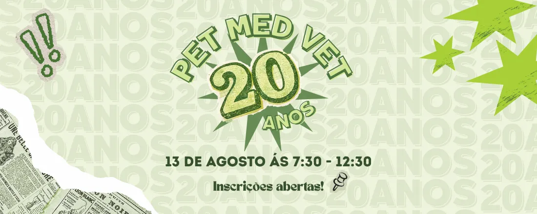 Comemoração PET 20 ANOS