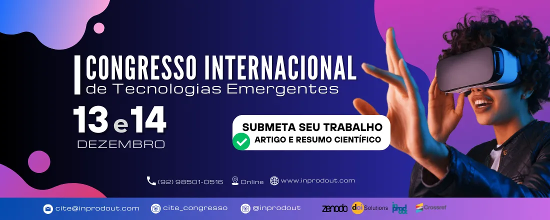 I Congresso Internacional de Tecnologias Emergentes