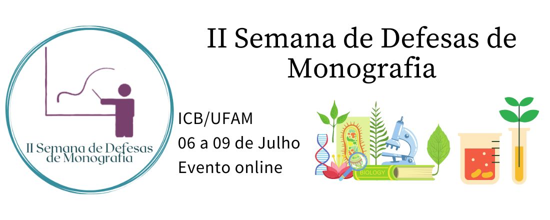 II Semana de Defesas de Monografia - Ciências Biológicas ICB/UFAM