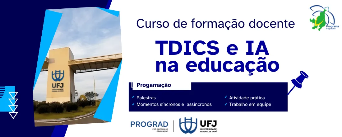 Curso de formação docente - TDICS e IA na educação