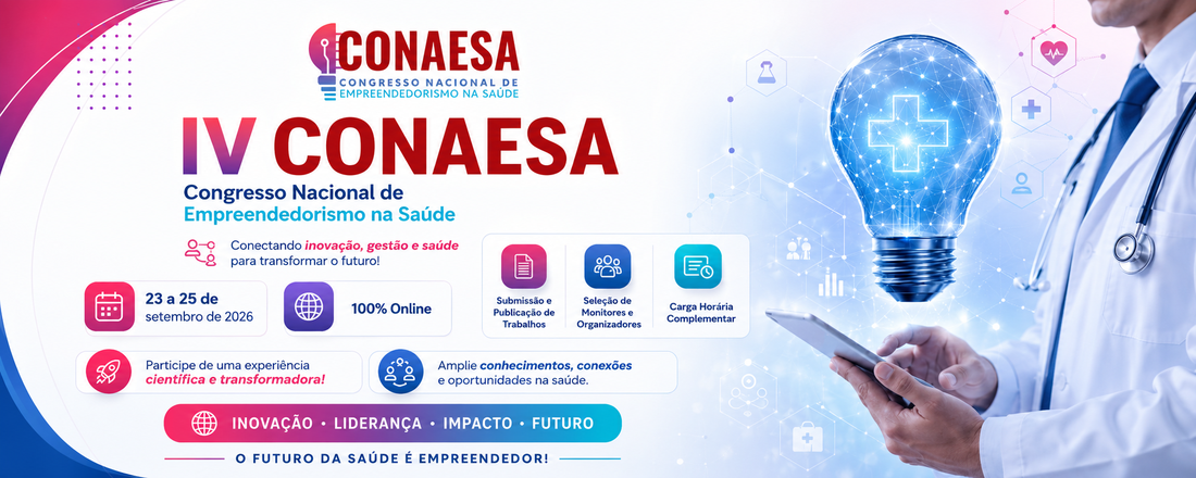 IV Congresso Nacional de Empreendedorismo na Saúde - CONAESA