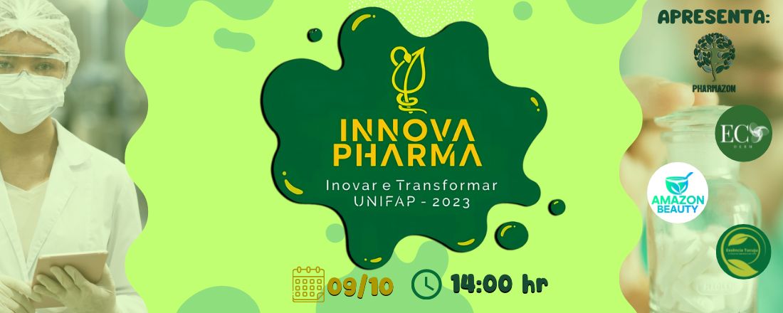 INNOVA PHARMA UNIFAP 2023 Inovar e Transformar