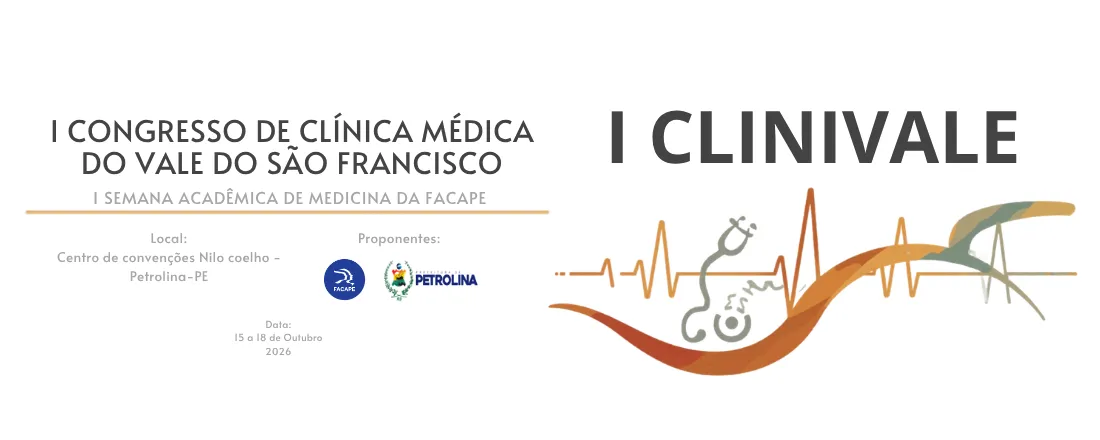 I CLINIVALE - CONGRESSO DE CLÍNICA MÉDICA DO VALE DO SÃO FRANCISCO