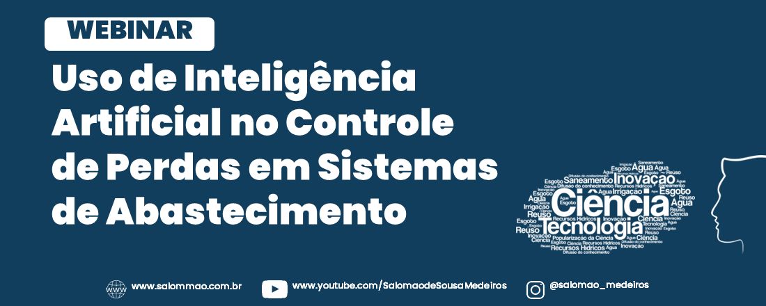 Webinar: Uso de Inteligência Artificial no Controle de Perdas em Sistemas de Abastecimento