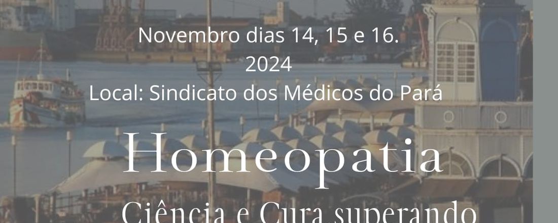 VI Jornada Norte e Nordeste de Homeopatia