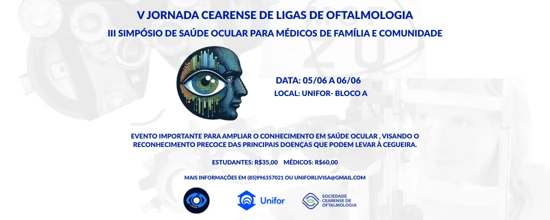 V Jornada Cearense de Ligas Acadêmicas de Oftalmologia