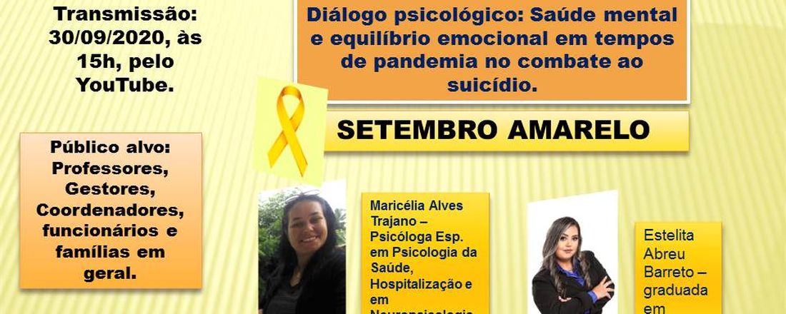4º Webnário Formativo da 4ª DIREC - Diálogo psicológico