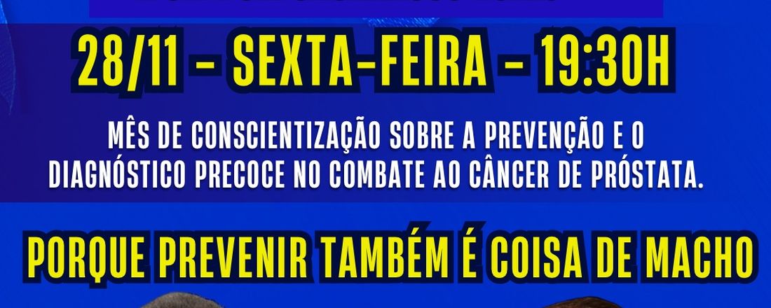 Culto de homens novembro Azul