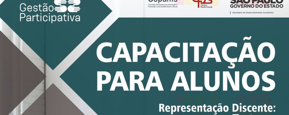 Capacitação para alunos – Representação Discente: Fatecs