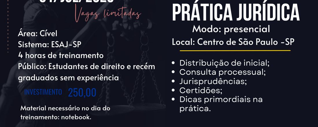 Treinamento - Prática jurídica