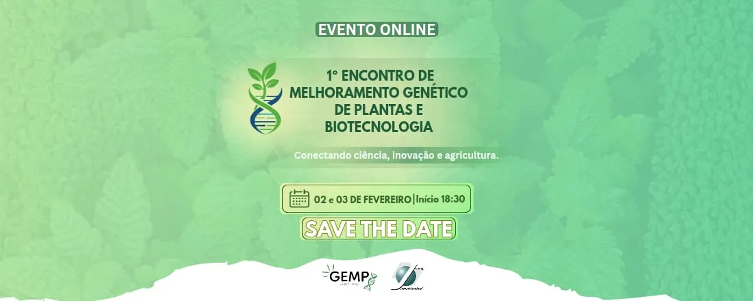 1° Encontro de Melhoramento Genético de Plantas e Biotecnologia