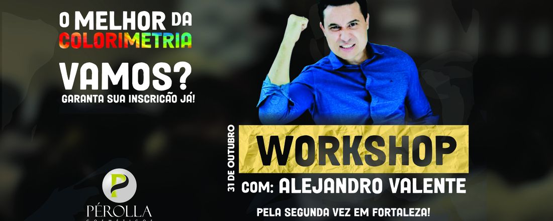 Curso de Colorimetria Avançada com Alejandro Valente - PRESENCIAL