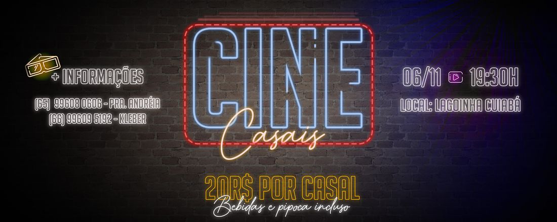 Cinema para casais - Lagoinha Gerações