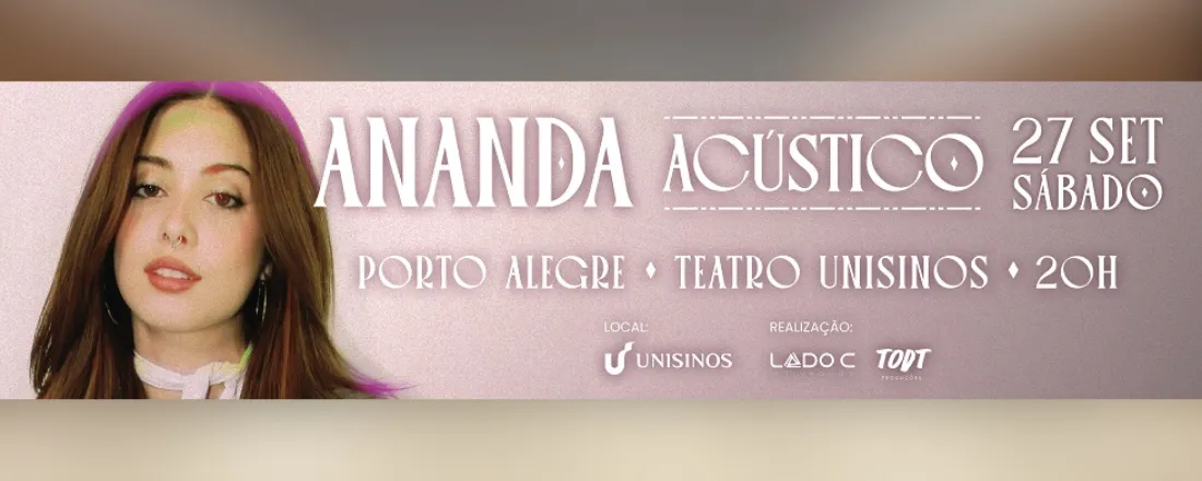 ANANDA ACÚSTICO EM PORTO ALEGRE